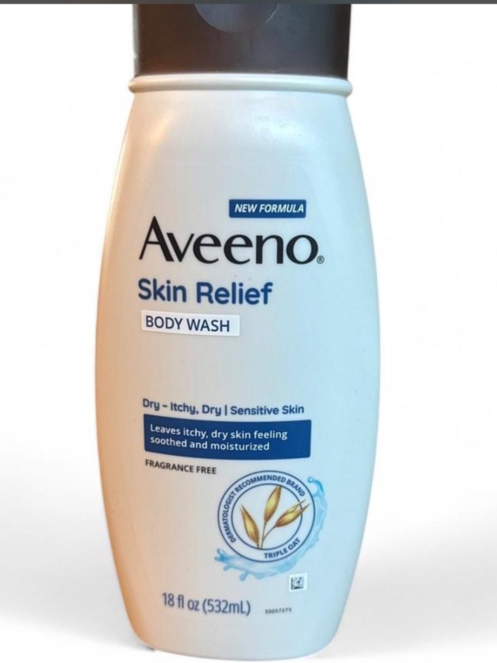 Aveeno Skin Relief Body Wash - White Bottle